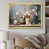 Gold Single Picture Framed