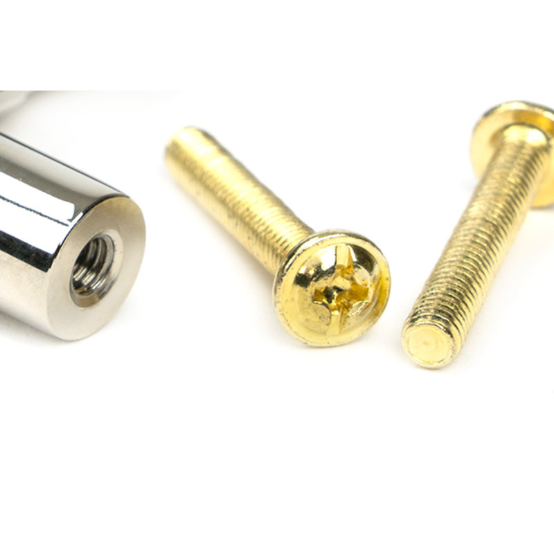 Bar Handle, 9.6 cm, Polished Nickel
