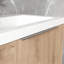 Armoire de salle de bain avec lavabo, portes à fermeture en douceur, fixation flottante, 24 po pour petite salle de bain, 24 po x 18 po
