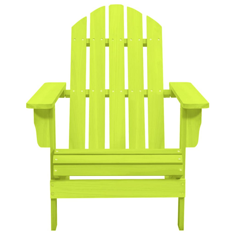 Tackett Outdoor Single Sun Lounger, Green