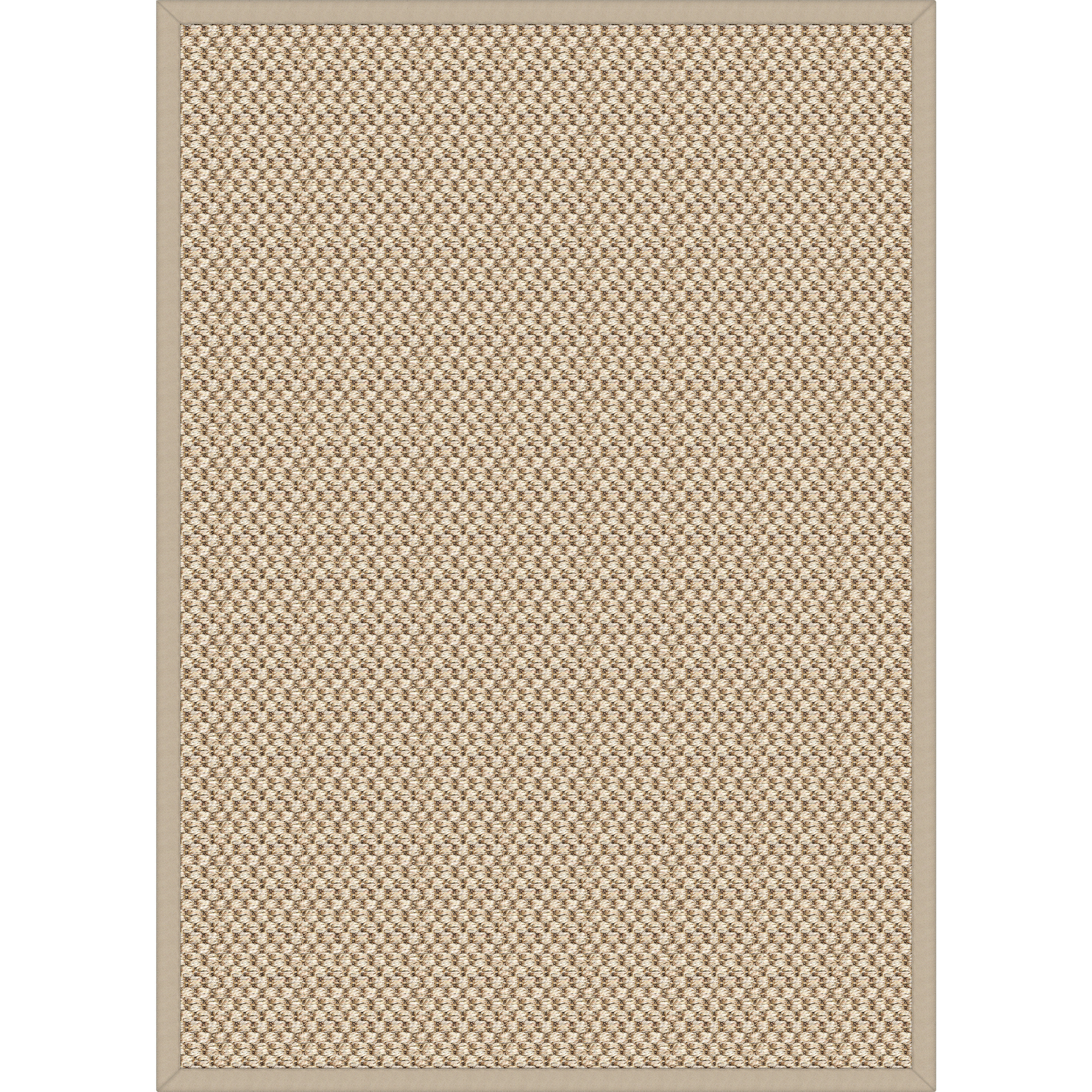 Gracie Oaks Natural Sisal Flat Woven Farmhouse Area Rug & Reviews | Wayfair