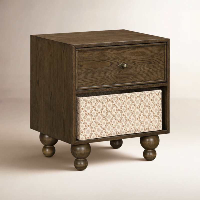 Astre Assembled Nightstand by Nate Berkus, Toffee