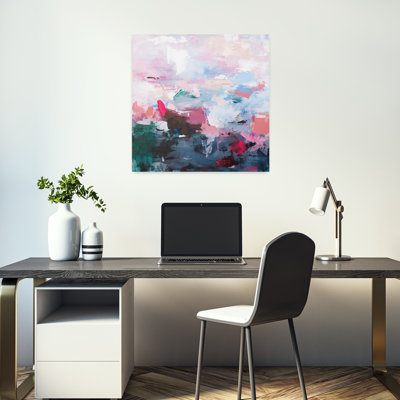 Contemporary Limitless With Abstract Blue Art