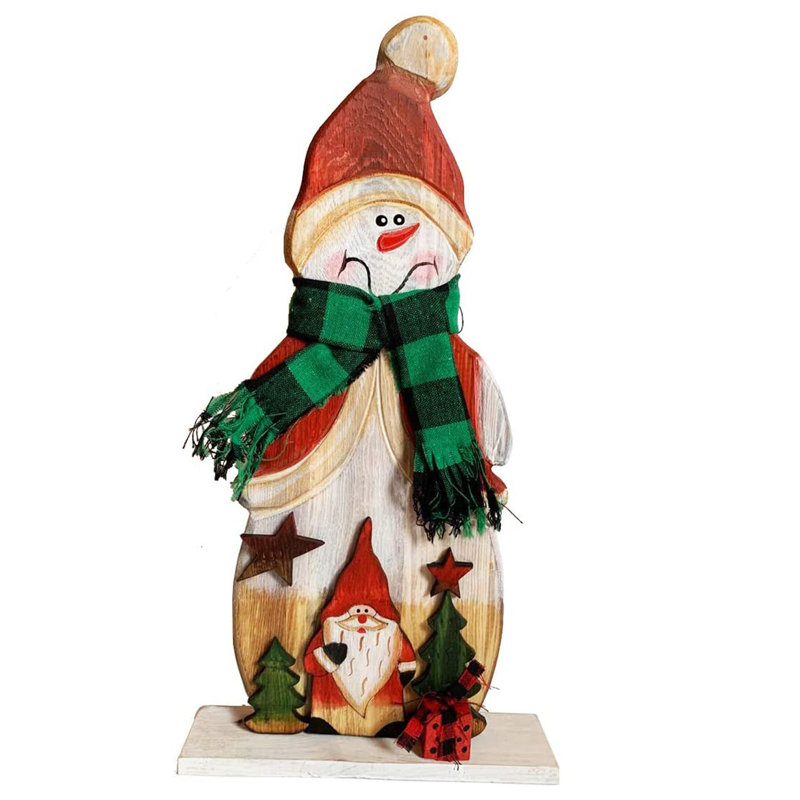 Figurine bonhomme de neige debout