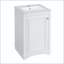 Meuble-lavabo de style shaker de 20 po avec porte à fermeture en douceur-46801896