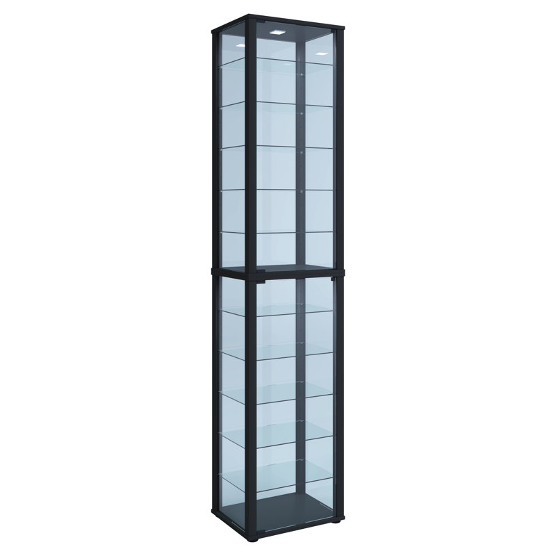 Canudo Display Cabinet, Black