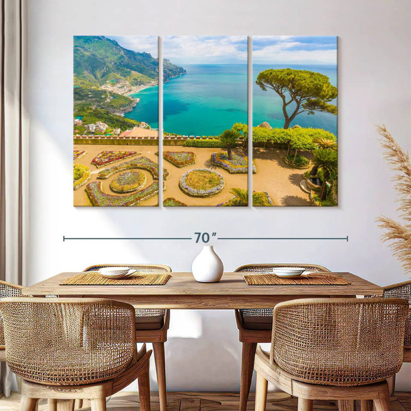 Gillard Perspectives Villa Rufolo, H 42 po x l 65 po