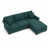 Polyester bleu foncé, vert foncé, bleu sarcelle