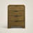 Chisholm Transitional Solid Wood 3 Pieces Fully Assemble Bedroom Set