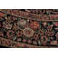 Tapis oriental en laine rose ovale fabriqué à la main et noué à la main de 8 pi 1 po x 8 pi 3 po Bellwood