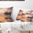 Cocoa Beach Florida - Landscape Printed Throw Pillow
