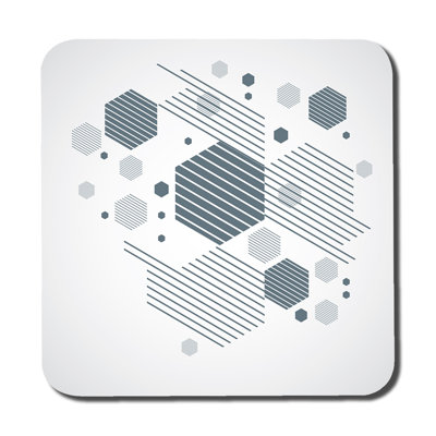Square 6 Piece Coaster Set
