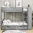 Jarif 2 Drawers Wood Bunk Bed with Cabinet and Slats-371654710-371654709