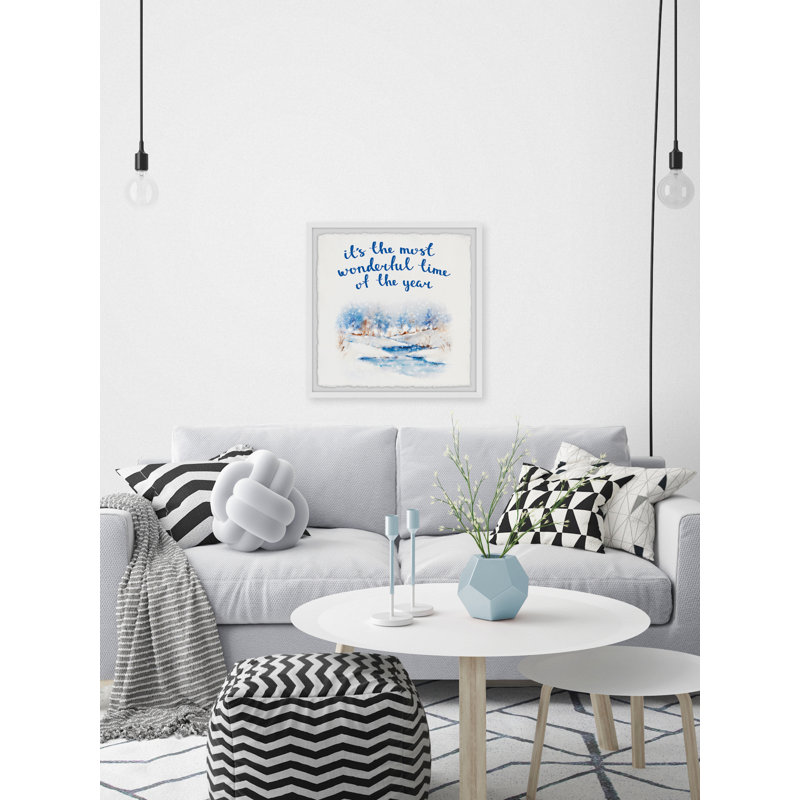 Wonderful Time - Single Picture Frame Print, 61cm H x 61cm W x 3.81cm D
