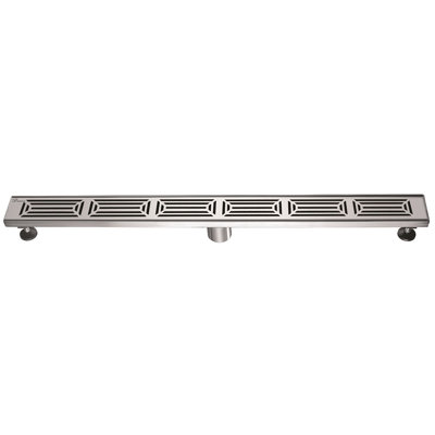 36 Inch Long Stainless Steel Linear Floor Shower Drain