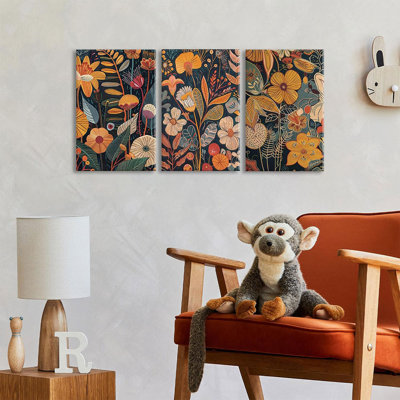 3 Piece Wrapped Canvas Print
