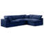 Canapé modulaire réversible en velours Hulene-87141397