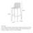 Modern And Simple Stackable Plastic High-Legged Backrest Bar Stools-84648911