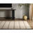 Vibe By Latitude Run® Almeda Handmade Striped Cream/Dark Gray Area Rug-385208117