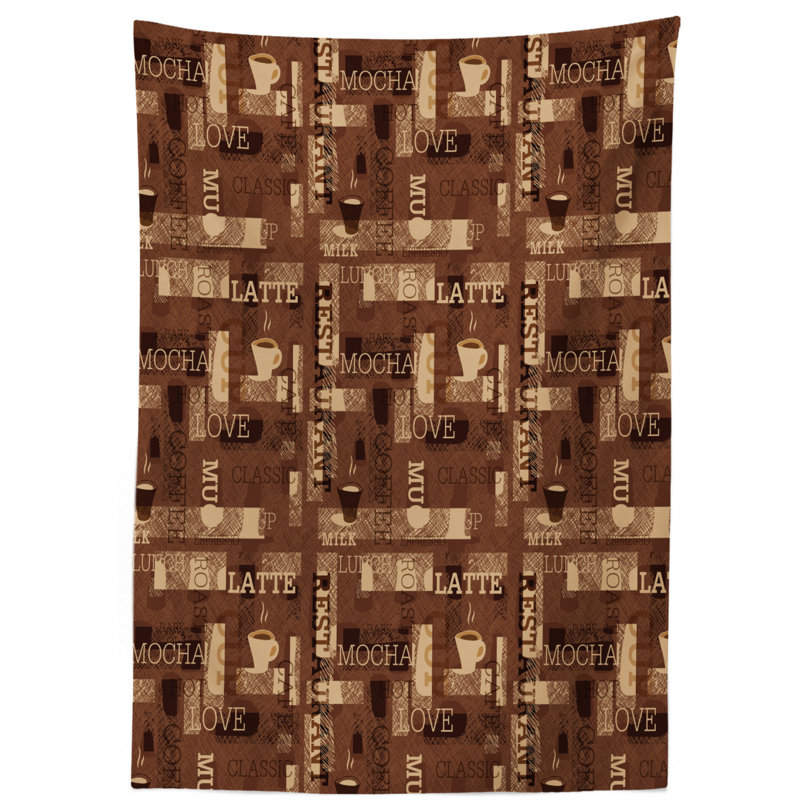 Geometric Tablecloth, 90" L x 60" W