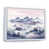 Cadre flottant blanc