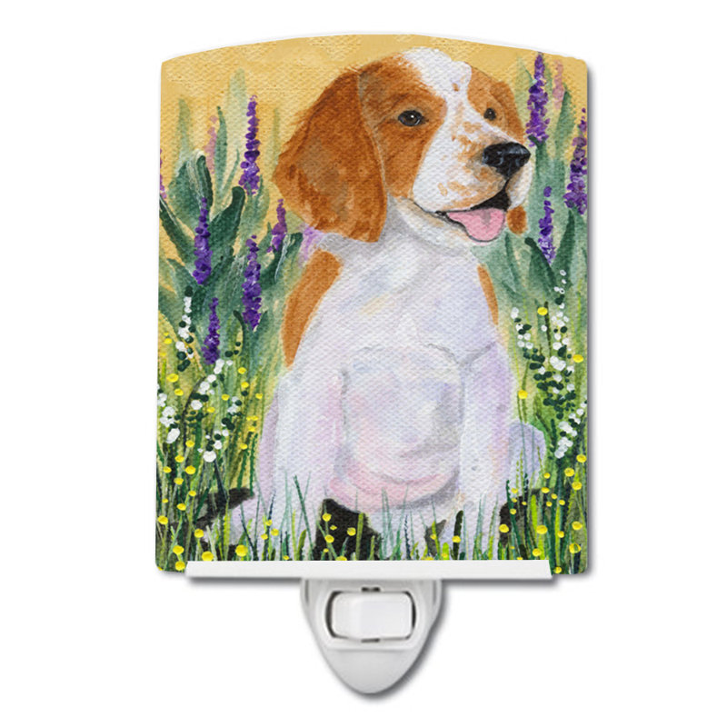 Welsh Springer Spaniel Ceramic Night Light