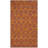 Straw Patch Hand-Knotted Wool Rust/Gold Area Rug-14414235