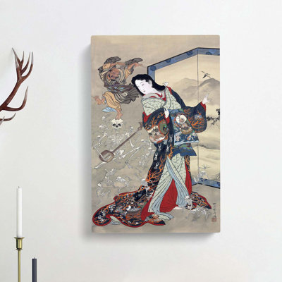 Hell Courtesan 1 Piece Wrapped Canvas Painting