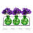 Blooms 3 piece Table Vase Set Lime-1328049174