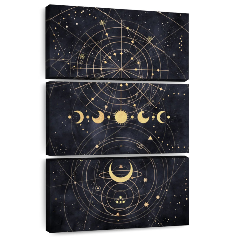Adella Perpetual Moon Phases, 45" H x 28" W