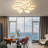 Angstrom 9 - Light 28.4" Acrylic LED Flush Mount-1408204093