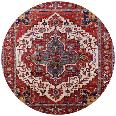 Tapis de style oriental rouge