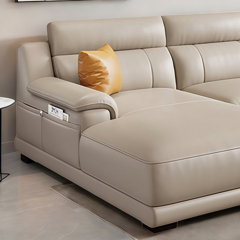 Canapé nordique luxueux et simple, H 36,22 po x l 110,23 po x P 67,71 po