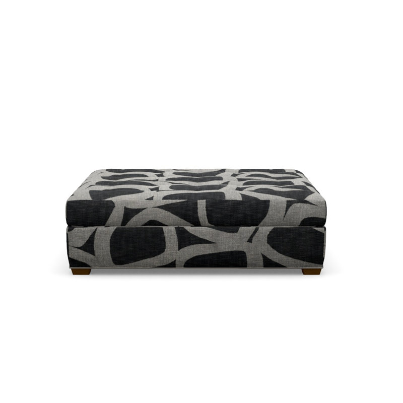 Baxter Square Ottoman, Big Sur, Keegan 225729