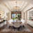 8 - Light Dimmable Wagon Wheel Chandelier