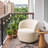Hadriel Boucle Swivel Barrel Chair-1251603728