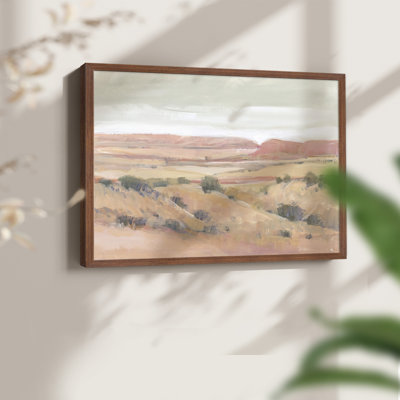 Southwest Landscape I -Framed Print - Restickable