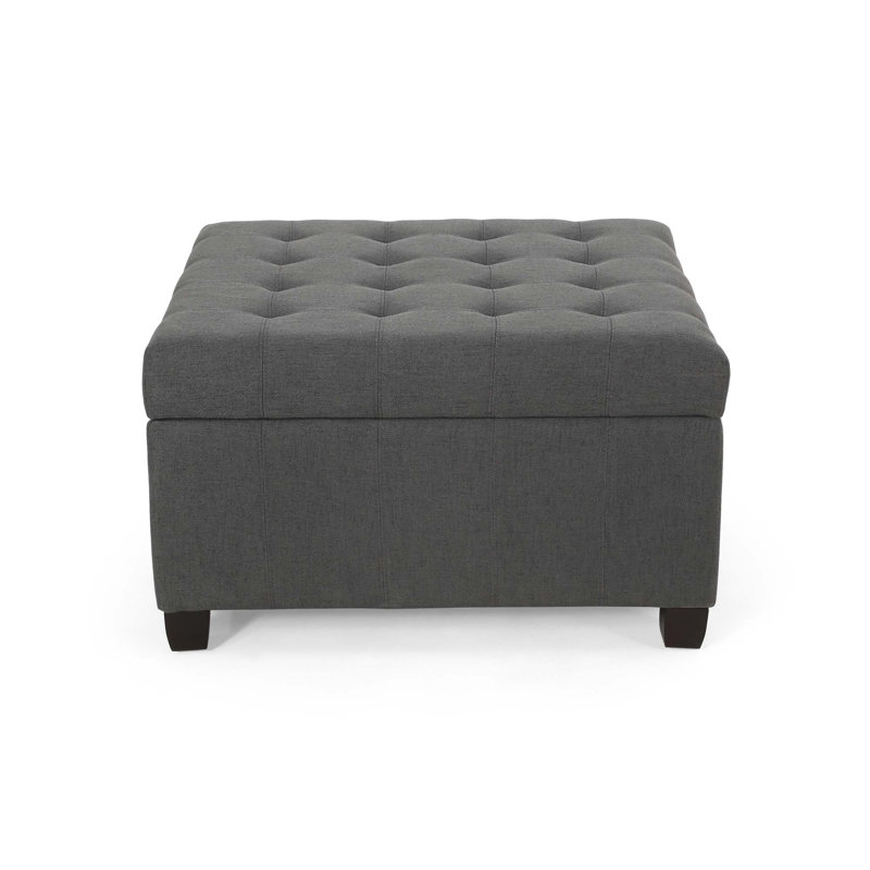 Repose-pieds Isabella, Gris foncé