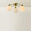 Cementon Glass Semi Flush Mount-350608728-350608735