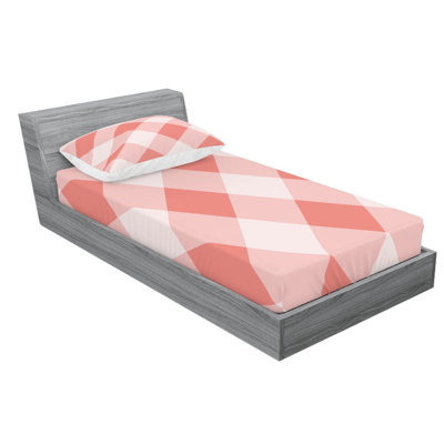 Microfiber Gingham Sheet Set