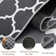 Ava Grey Printed Area Rug - Soft, Durable & Stain-Resistant Living Room Rug
