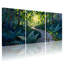 Ensemble de 3 impressions sur toile Winter Forest-401817013