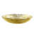 Popel Gilded Glass Soup Plate-2114476501