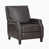 Dark Brown Faux Leather