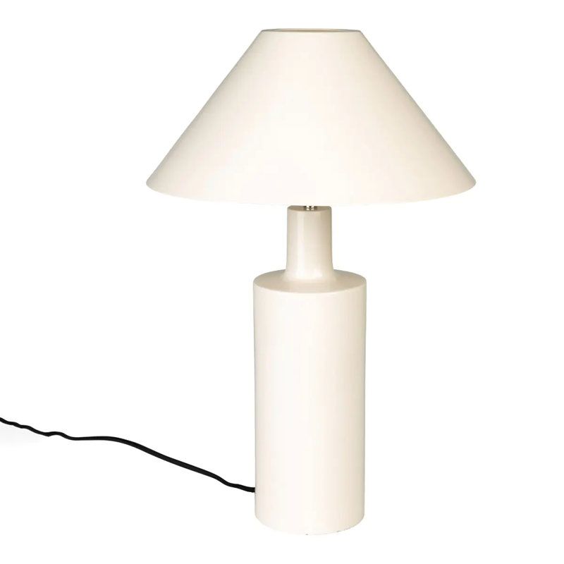 Table Lamps Aluminum Table Lamp, Beige