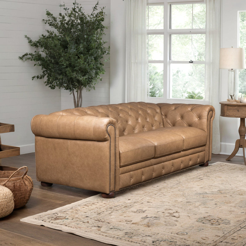 Bridgeport Sofa in Jersey Slate, Jersey Fawn 