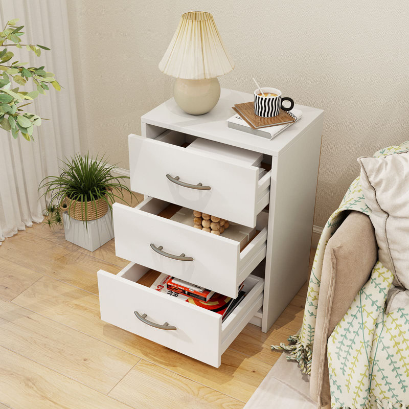 38cm W Particle Board Bedside Table
