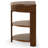 Christy Reeded Half Moon Console Table-1127455180