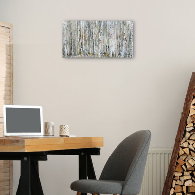 Whispering Birch by Studio Arts Canvas Art Print