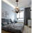 Eftica 30" Modern Firefly Chandelier 7 - Light Dimmable with Hanging Chain
